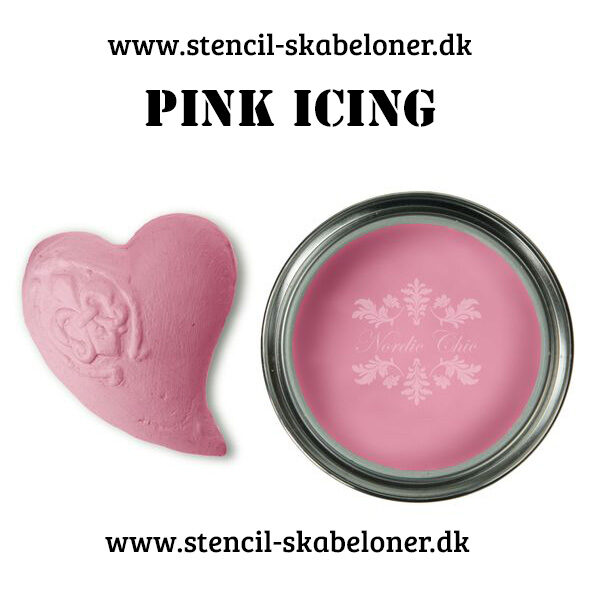 Pink icing er en fræk pink kalkmaling fra Nordic Chic