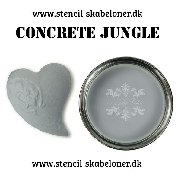Concrete jungle kalkmaling fra Nordic Chik