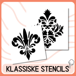 Klassiske stencils og traditionelle skabeloner