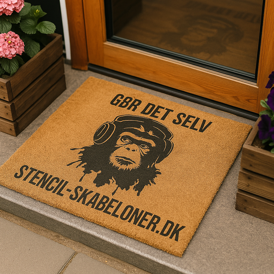 Firma logo stencil DIY